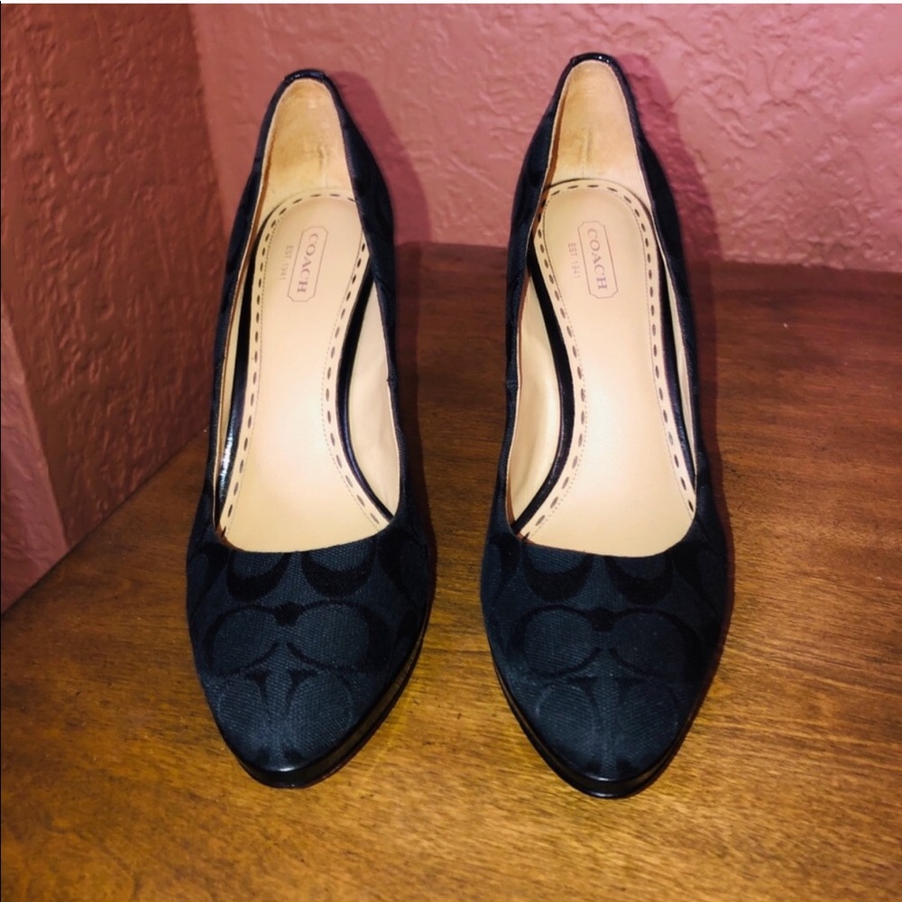 Coach Monogram Heels